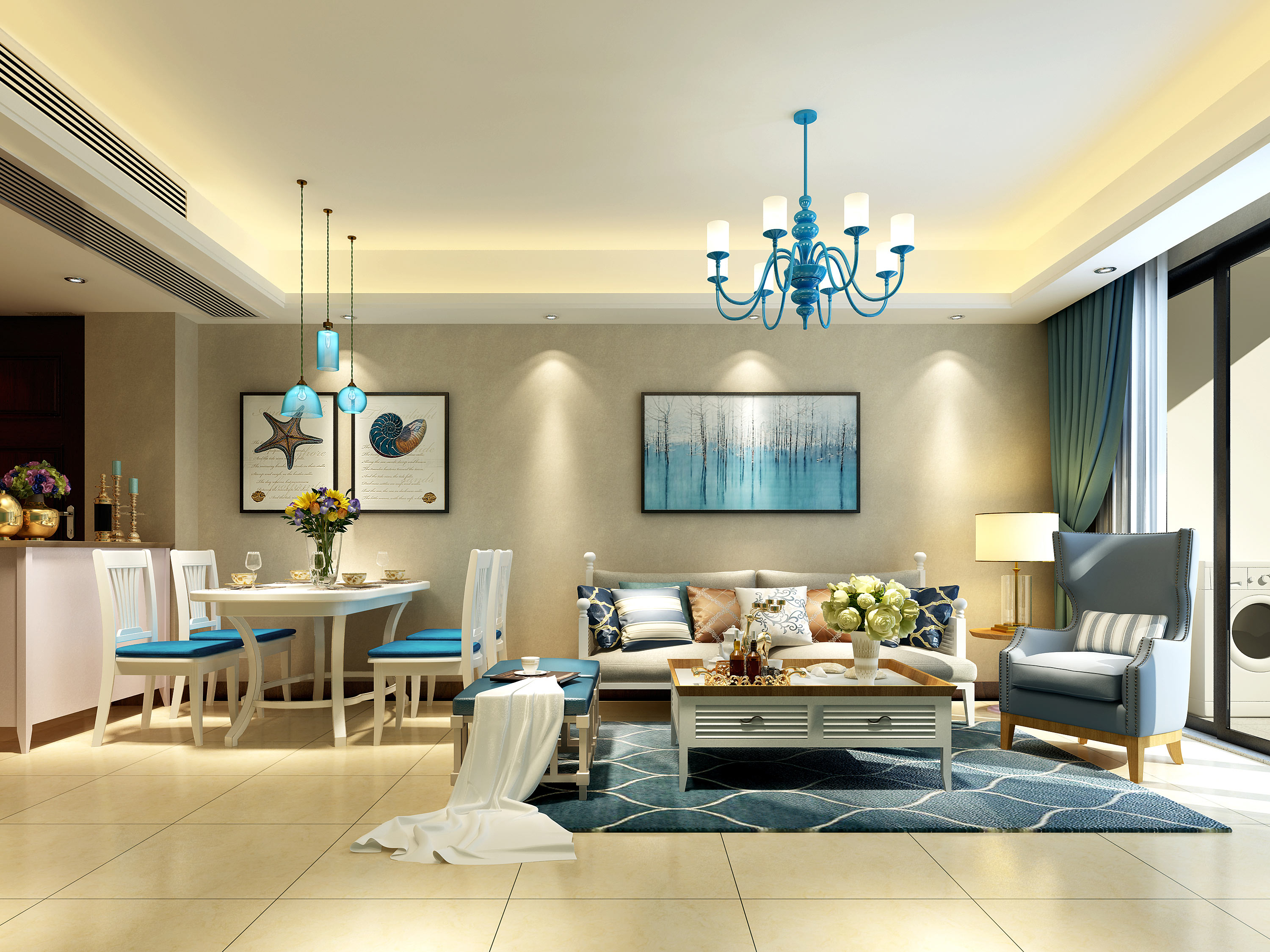 招商花園  地中海風格 